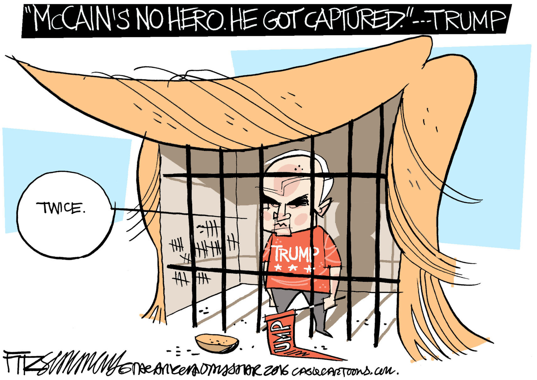 Daily Fitz Cartoon: McTrump
